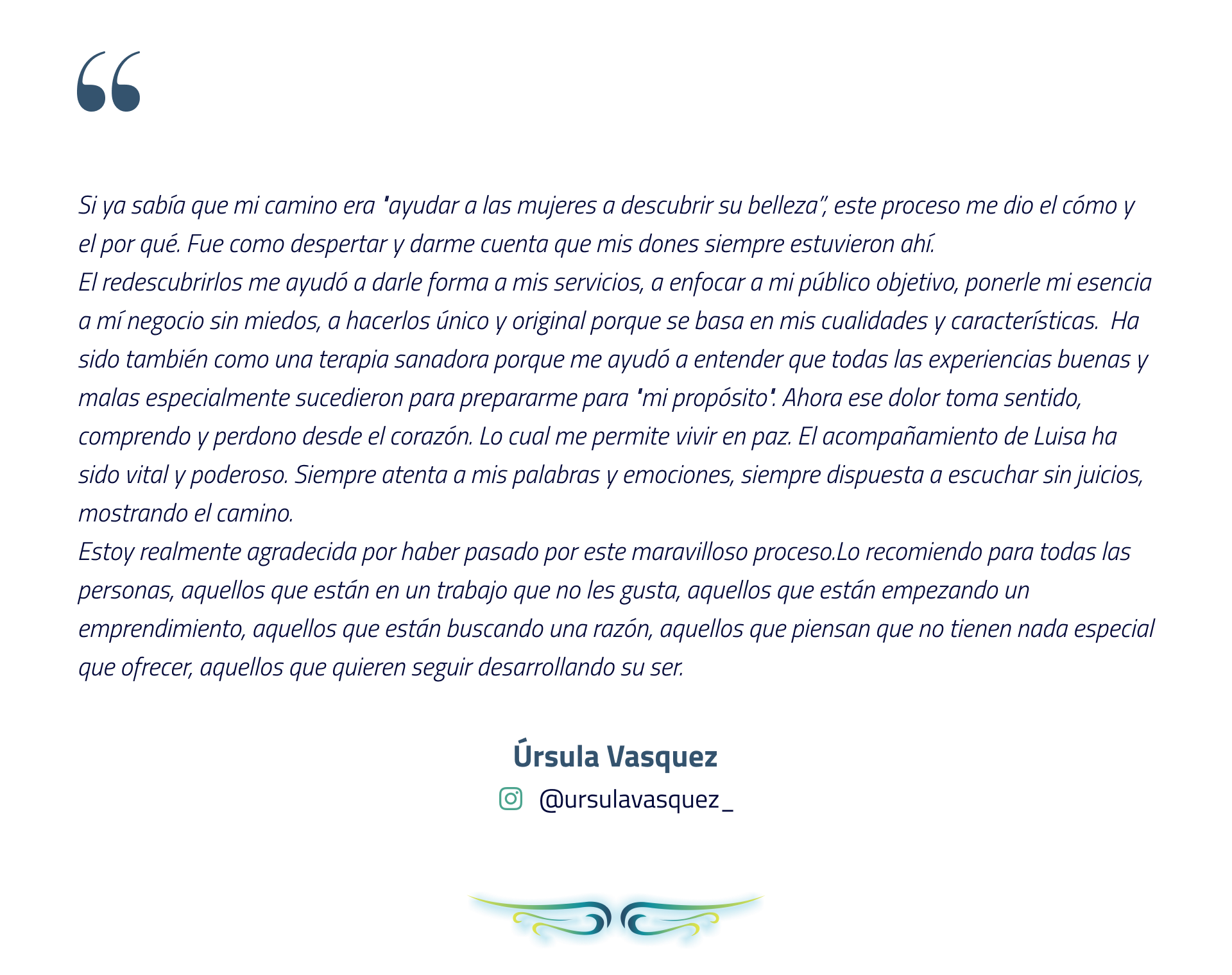 Programas Luisa Hurtado