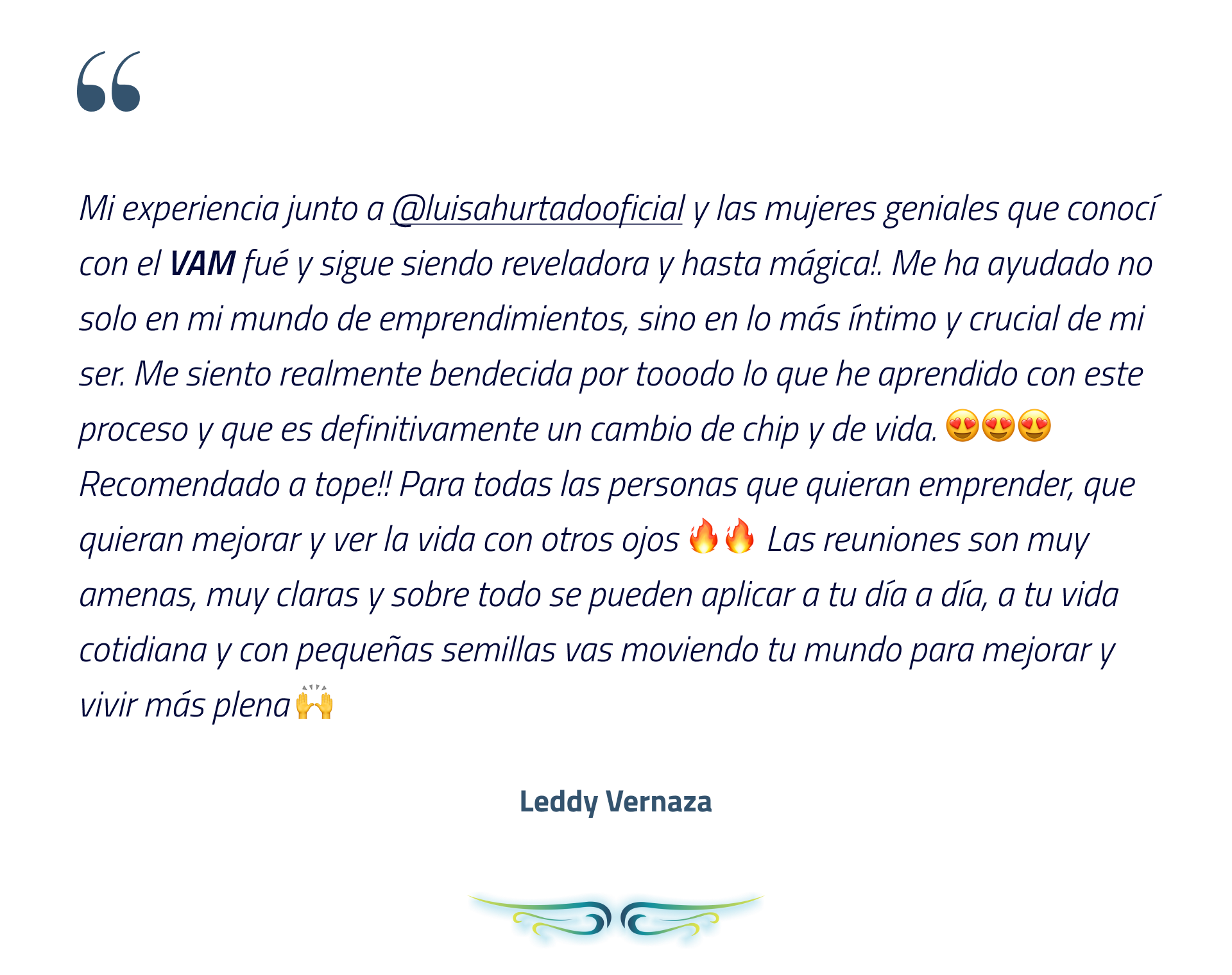 Programas Luisa Hurtado